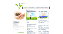 Desktop Screenshot of ekofun.pl